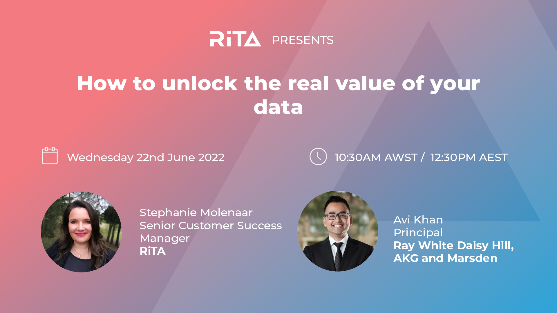 [WEBINAR] HOW TO UNLOCK THE REAL VALUE OF YOUR DATA